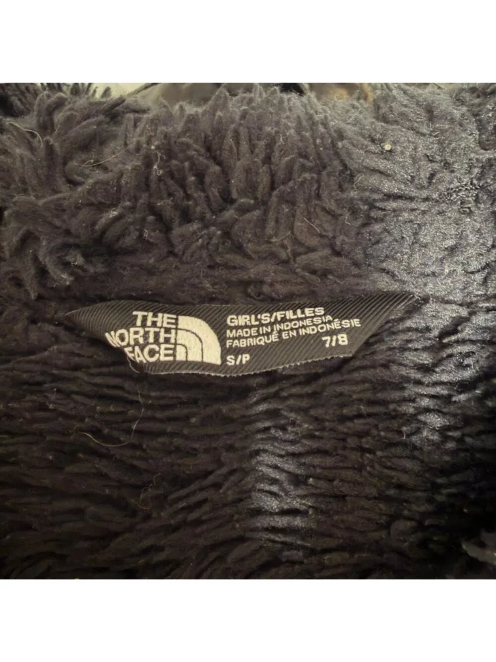 The North Face Black Down 600 Fill Long Parka Winter Coat Girls Size Small 7/8